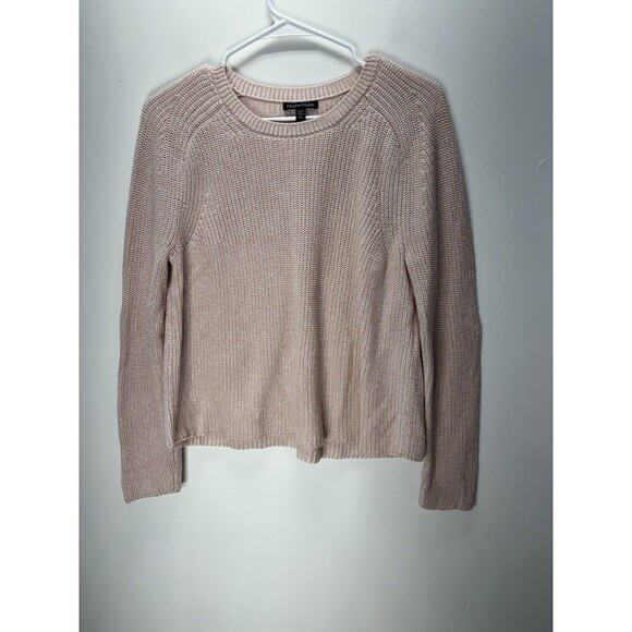 EILEEN FISHER Peruvian Organic Cotton Blend Crew Neck Top Sweater Oversized XXS - Picture 4 of 16